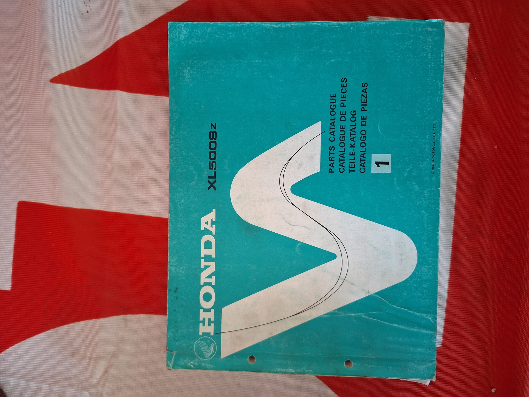 Bild von Ersatzteile-Katalog Honda  XL500Sz